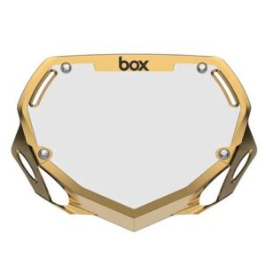BOX Stuurbord nummerplaat goud chroom