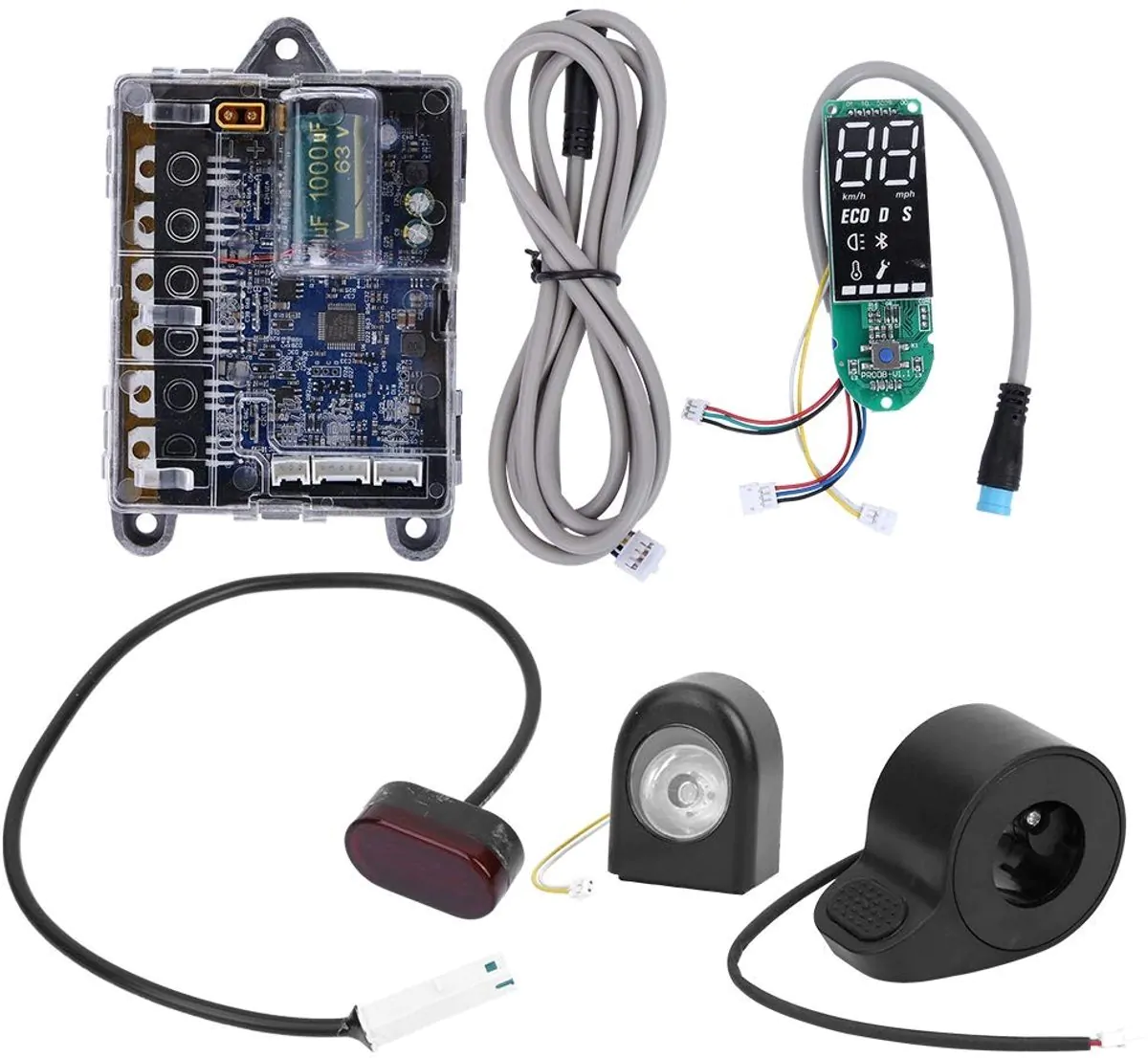 Allecto – Bluetooth Controller Board – Vervanging voor elektrische step – Zwart – Geschikt voor Xiaomi M365/M365 Pro – Universele controller set – … Buitenspeelvoertuigaccessoire kopen online - Afbeelding 2