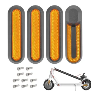 Skateboard wielhoes reflecterende strips Geschikt voor Xiaomi M365, Pro, 1S, Essential, Pro2, geel Buitenspeelvoertuigaccessoire kopen online